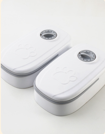 Automatic Pet Feeder Smart Food Dispenser For Cats Dogs Timer Stainless Steel Bowl Auto Do