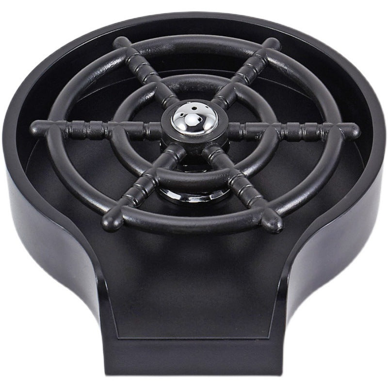Bar Counter Cup Washer Sink High-Pressure Spray Automatic Faucet Coffee Pitcher Wash Cup T
