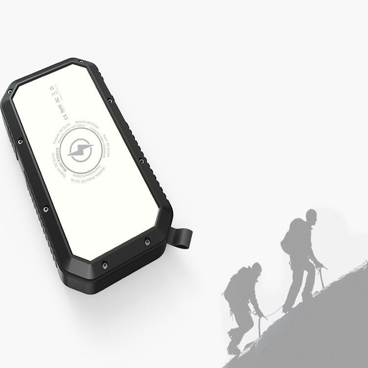 Wirelsess Solar Powerbank Phone Accessories Torch