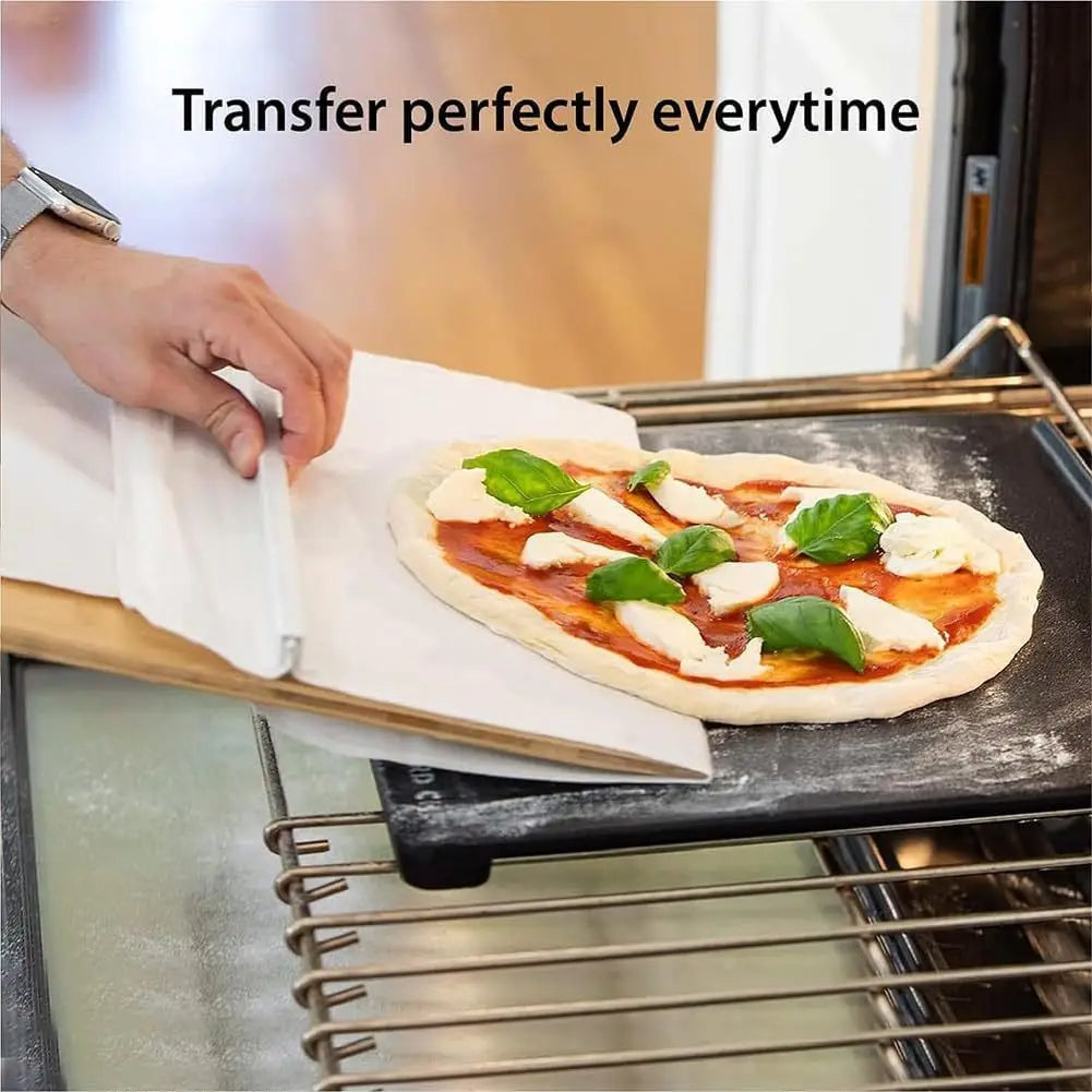 Kitchen Gadgets Sliding Pizza Shovel Non Stick Pizza Smooth Cutting Board Storage Transfer