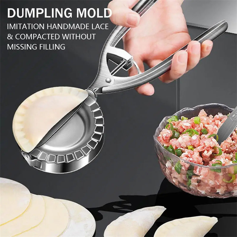 Kitchen Dumpling Mold Stainless Steel Dumpling Machine Pressing Home Baking Tool Skin Pres