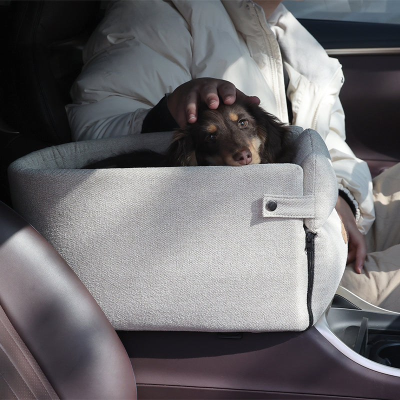 Car Central Dog Car Seat Bed Portable Dog Carrier For Small Dogs And Cats Safety Travel Ba