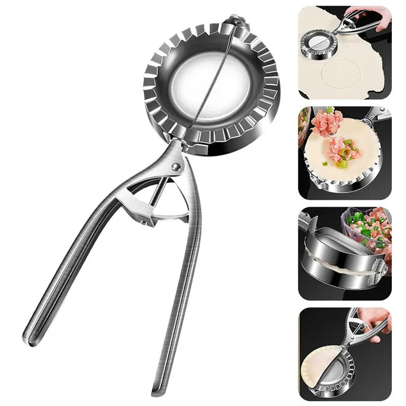 Kitchen Dumpling Mold Stainless Steel Dumpling Machine Pressing Home Baking Tool Skin Pres
