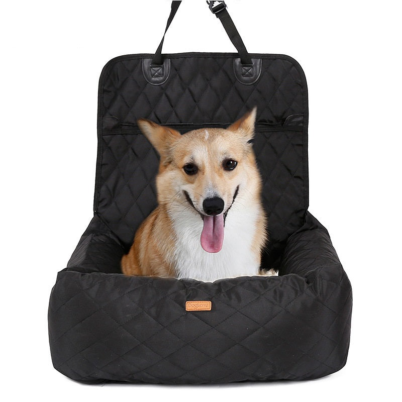 2 In 1 Pet Dog Carrier Folding Car Seat Pad Thickened Multi-Purpose Pet Bed Dog Car Mattre